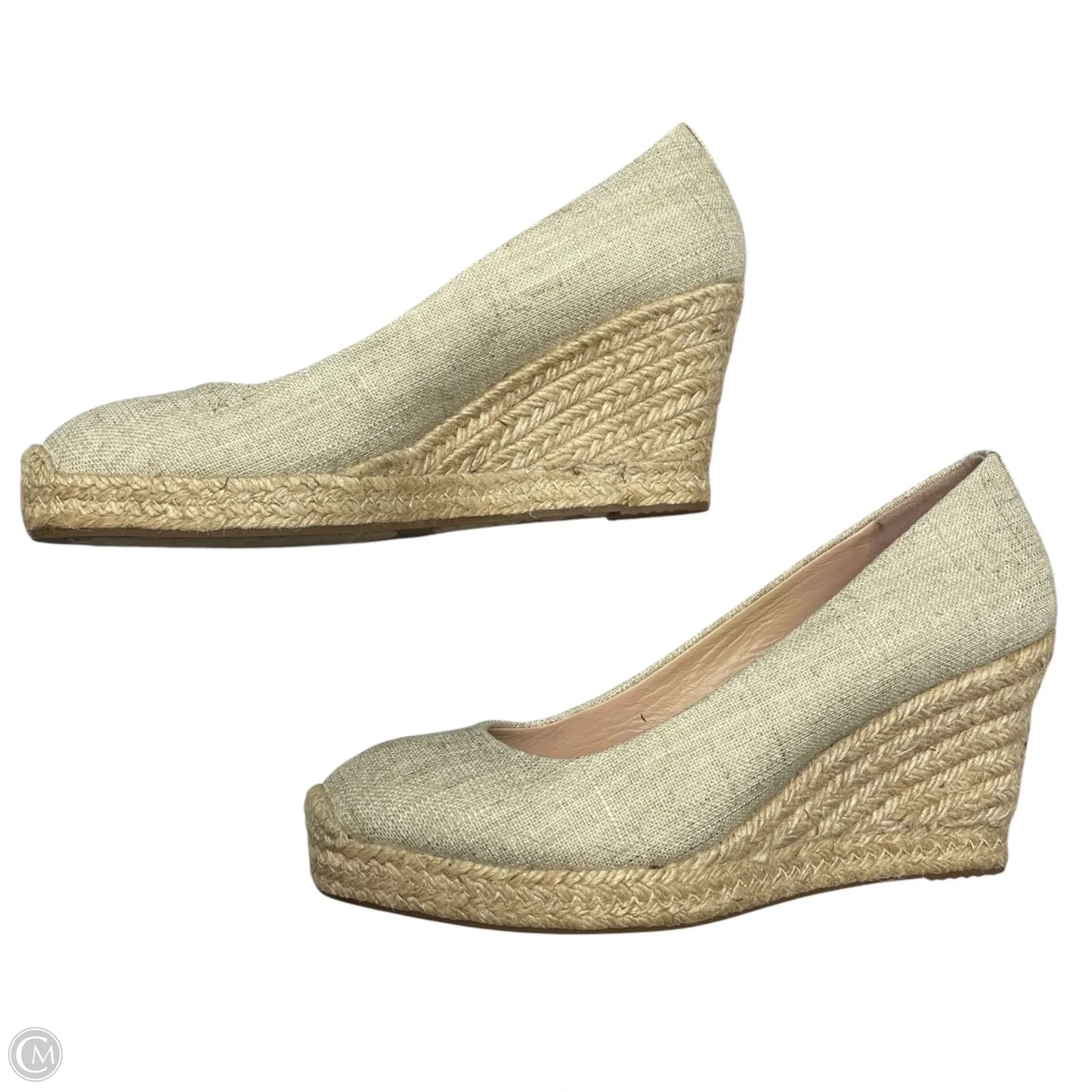 Shoes Heels Wedge By J. Crew In Tan, Size: 7.5