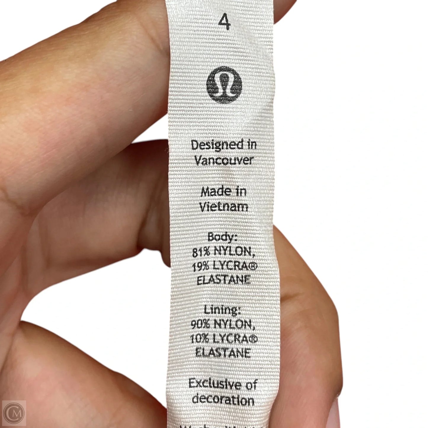 Athletic Leggings By Lululemon In Orange, Size: S