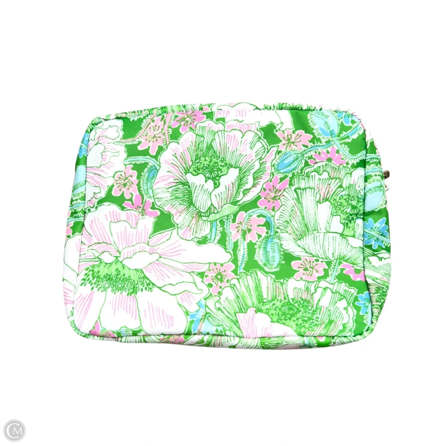 Makeup Bag 03 Piece Set Designer By Lilly Pulitzer, Size: Large