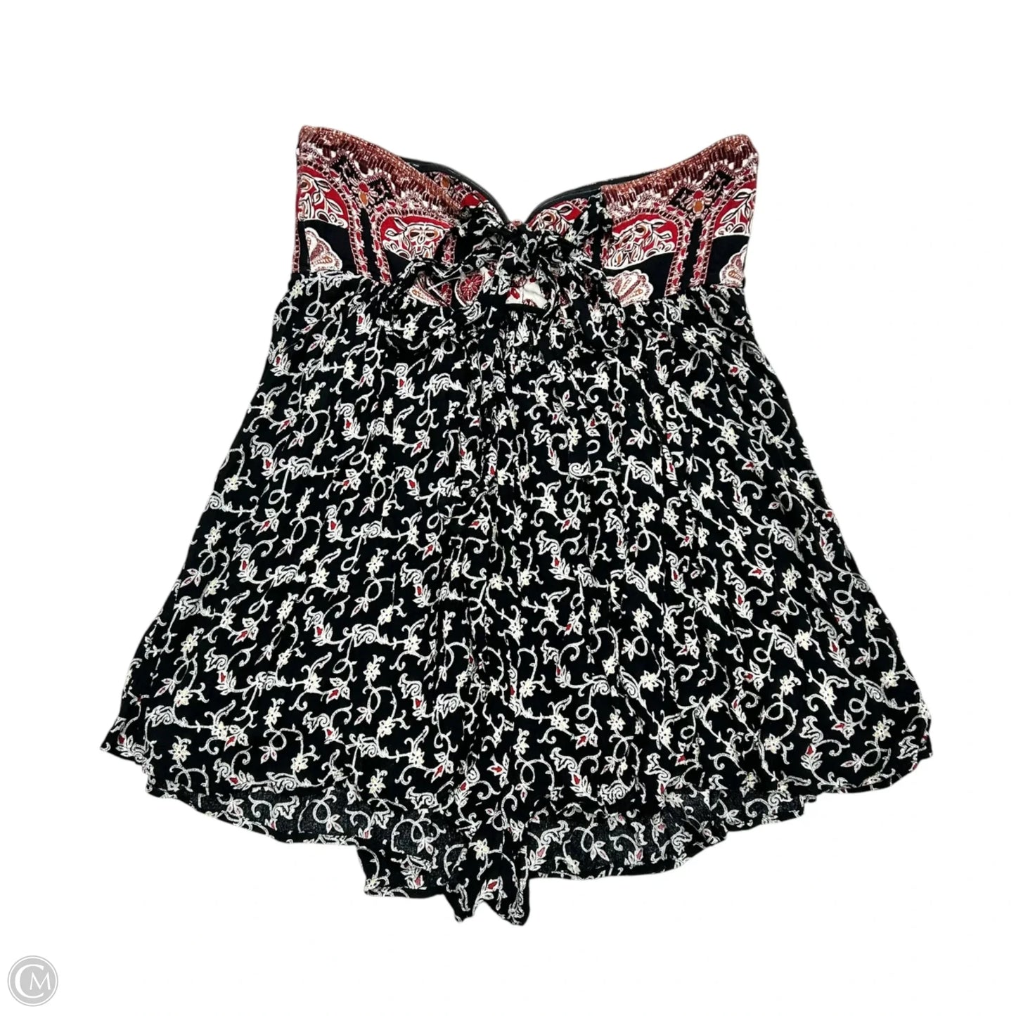 Romper By Free People In Black & White, Size: L