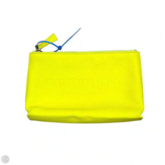 Clutch Luxury Designer By Burberry, Size: Large