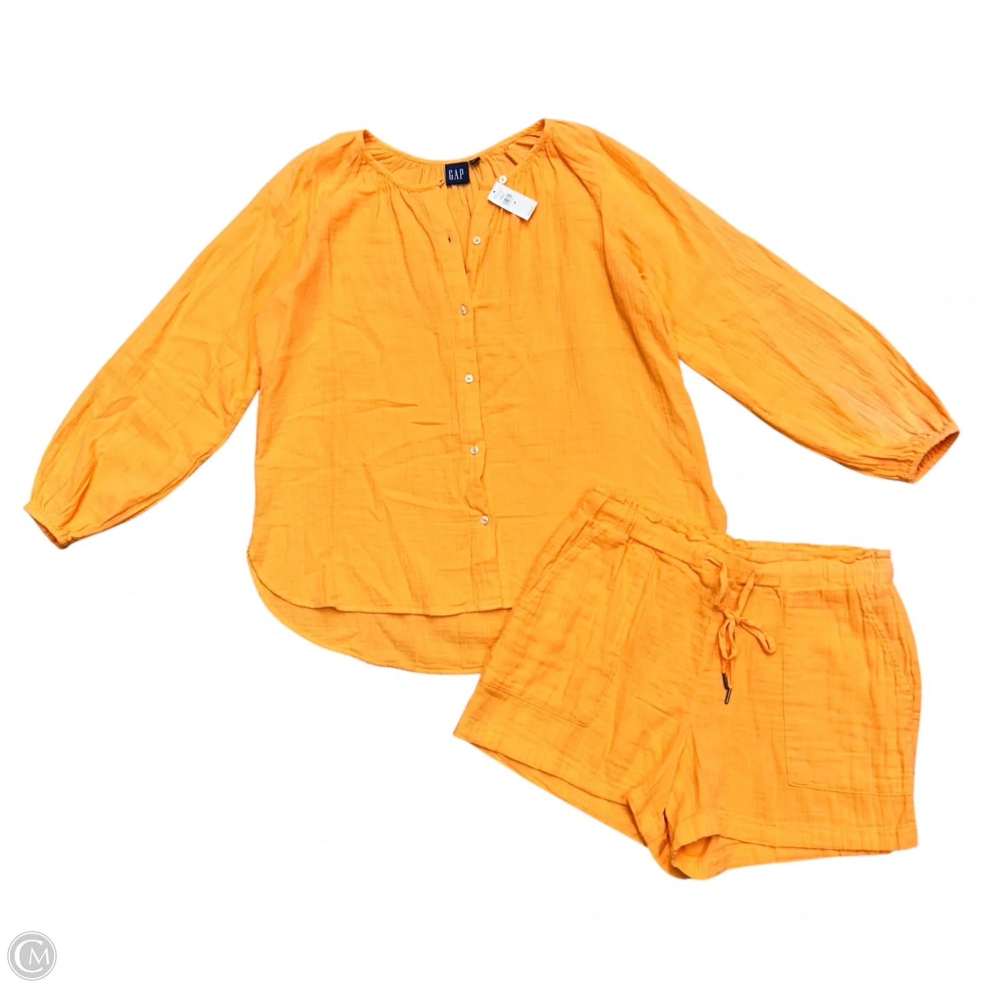 Shorts Set By Gap In Orange, Size: M