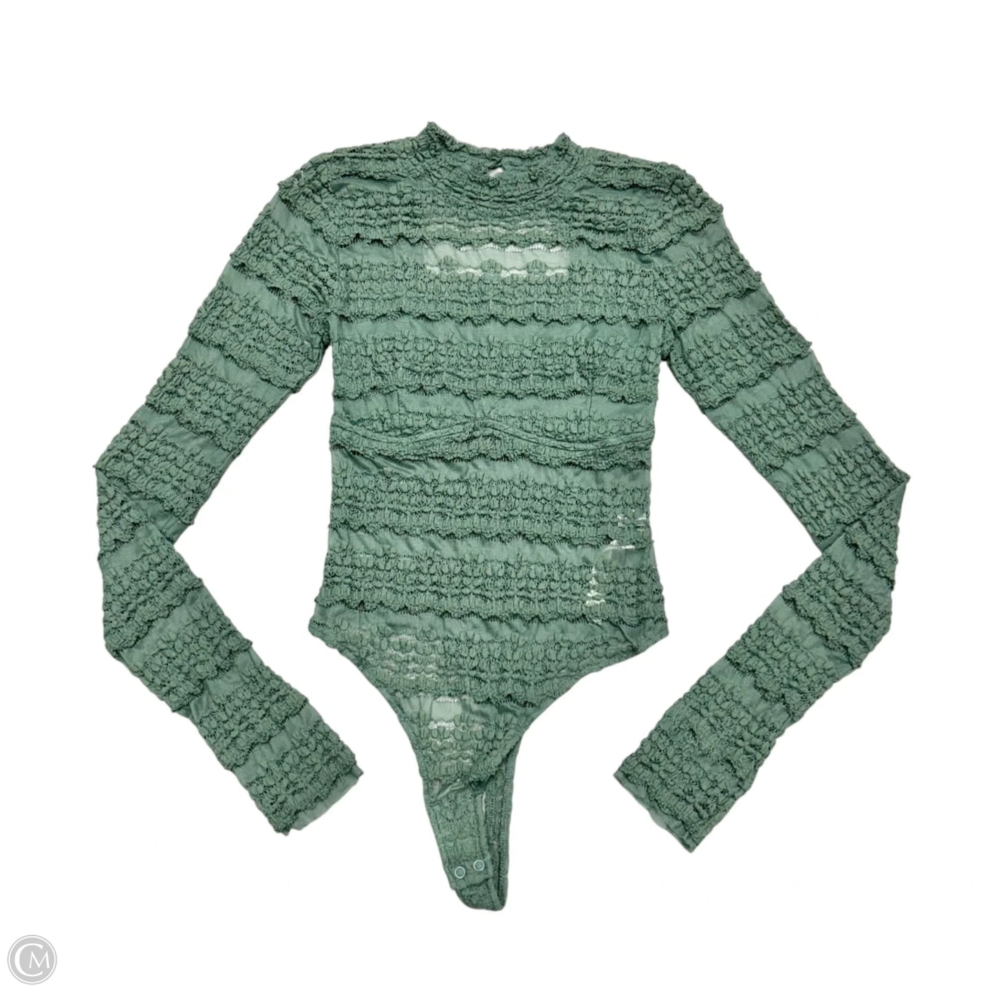 Bodysuit By Free People In Green, Size: Xs