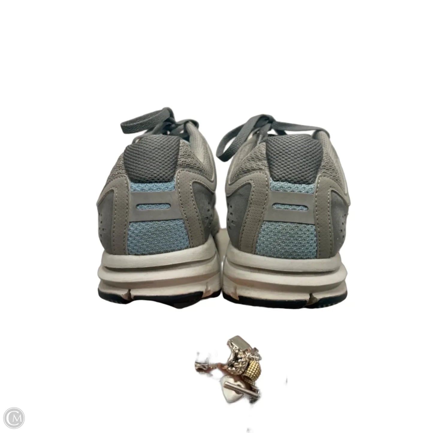 Shoes Athletic By Nike In Blue & Grey, Size: 8