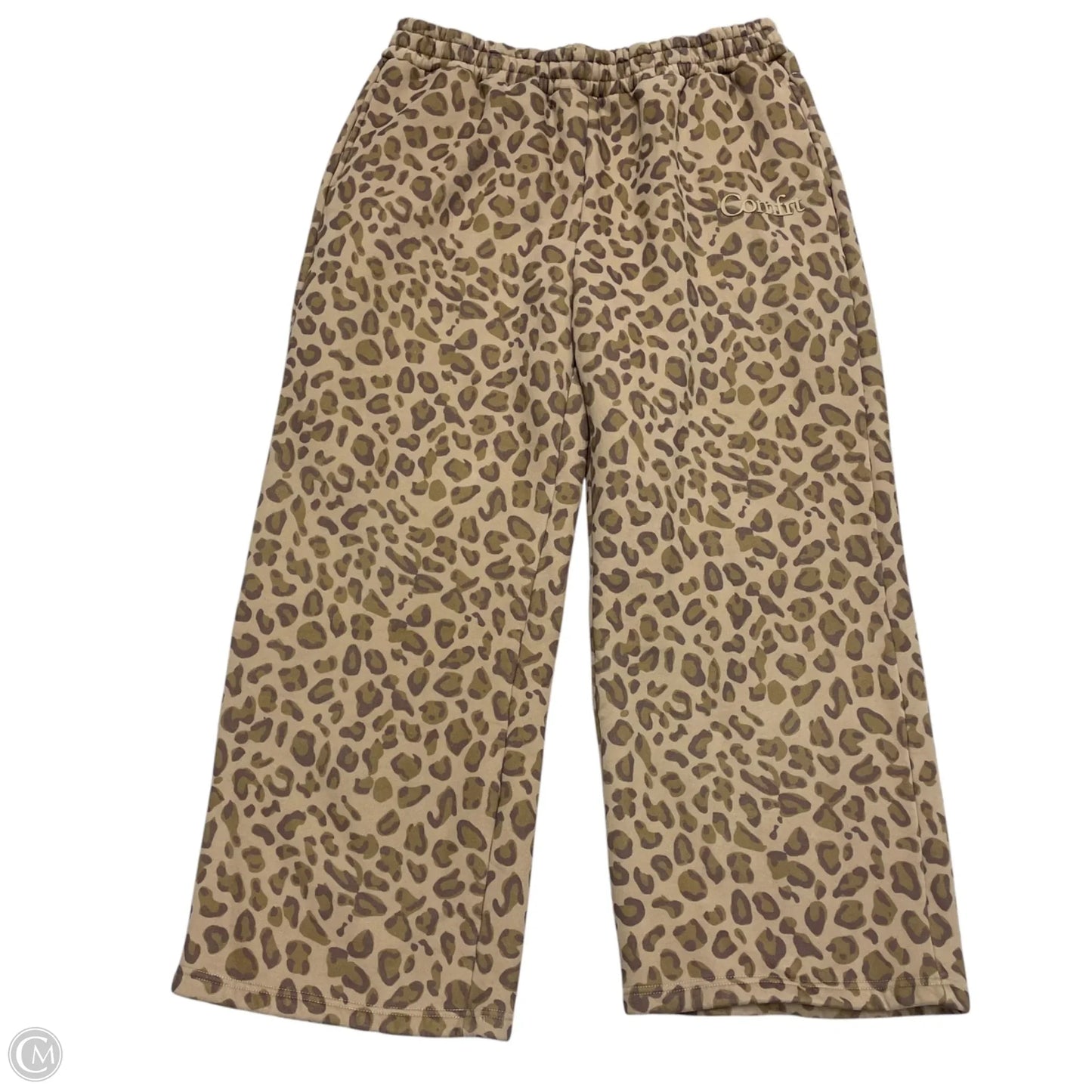 Pants Lounge By Cmc In Leopard Print, Size: 2x