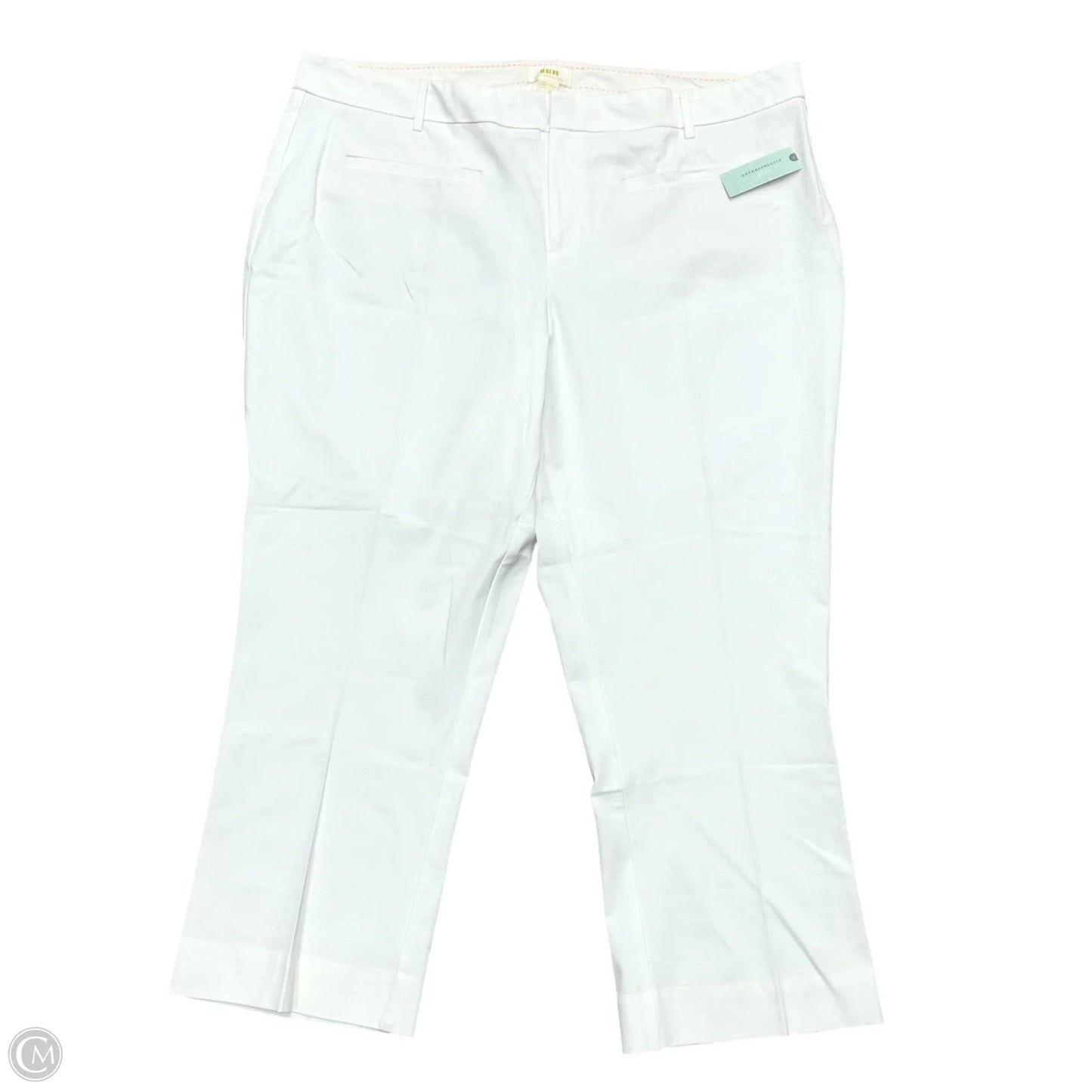 Pants Dress By Maeve In White, Size: 20