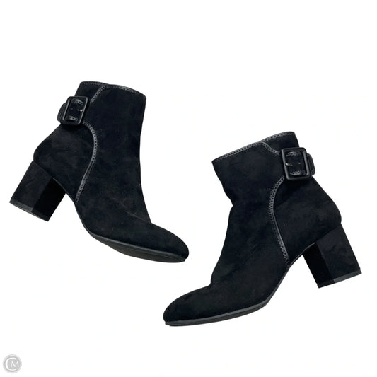 Boots Ankle Heels By White Mountain In Black, Size: 8