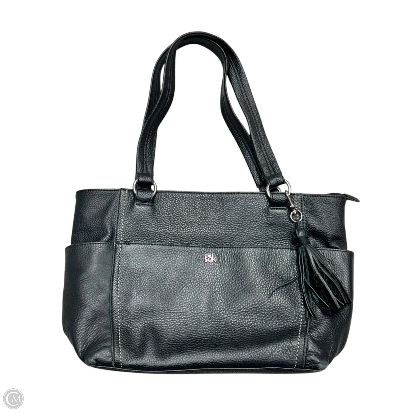 Handbag Leather By The Sak, Size: Medium