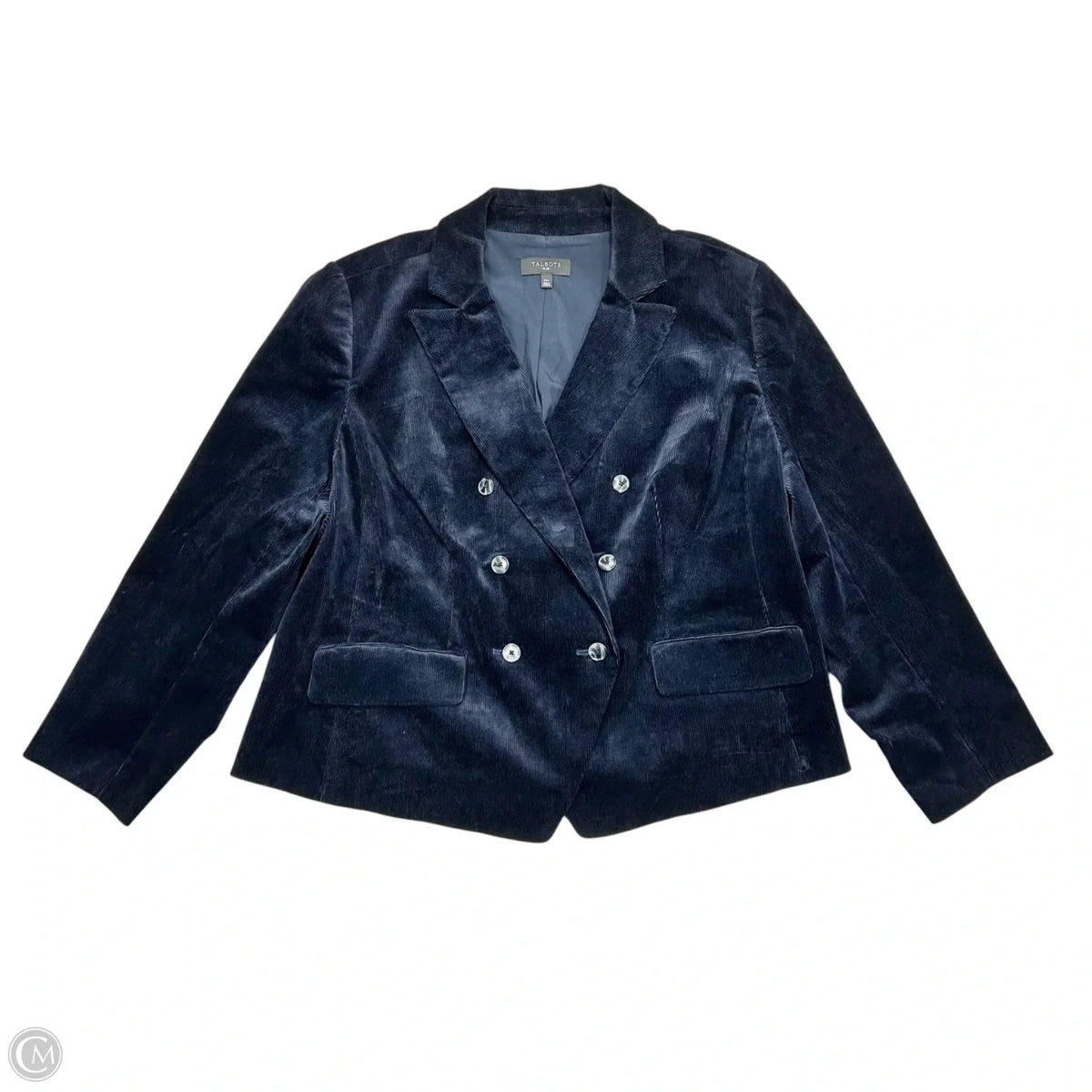 Blazer By Talbots In Navy, Size: 3x