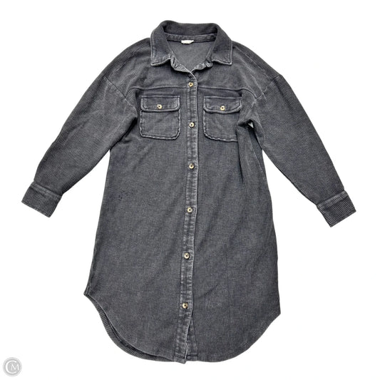 Dress Casual Midi By Pilcro In Grey, Size: Xs