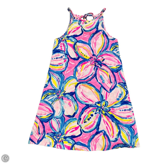 Dress Designer By Lilly Pulitzer In Flowered, Size: Xxs
