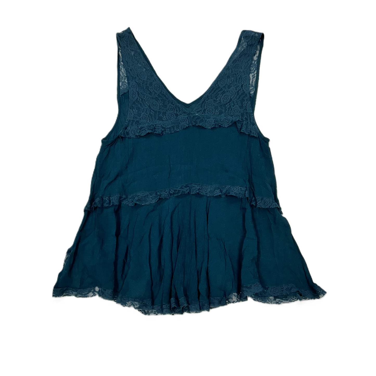 Teal Top Sleeveless By Free People, Size: S