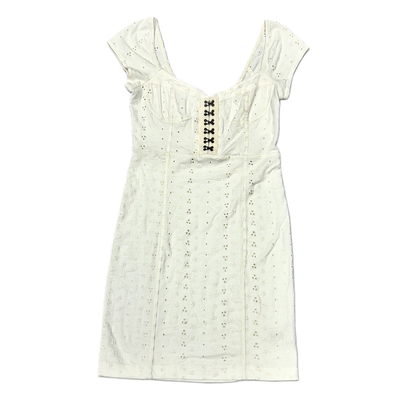 Ivory Dress Casual Short By Free People, Size: Xs