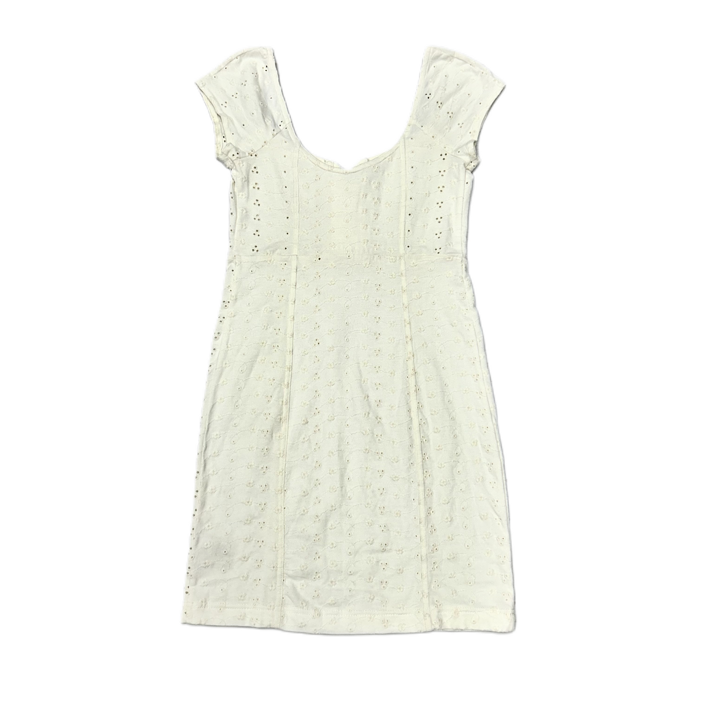 Ivory Dress Casual Short By Free People, Size: Xs