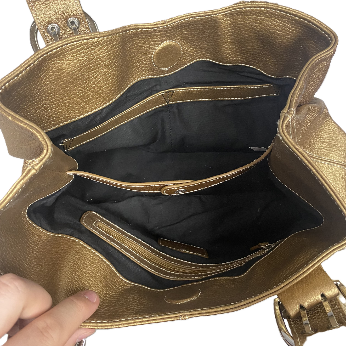 Handbag Leather By Tignanello  Purses, Size: Medium