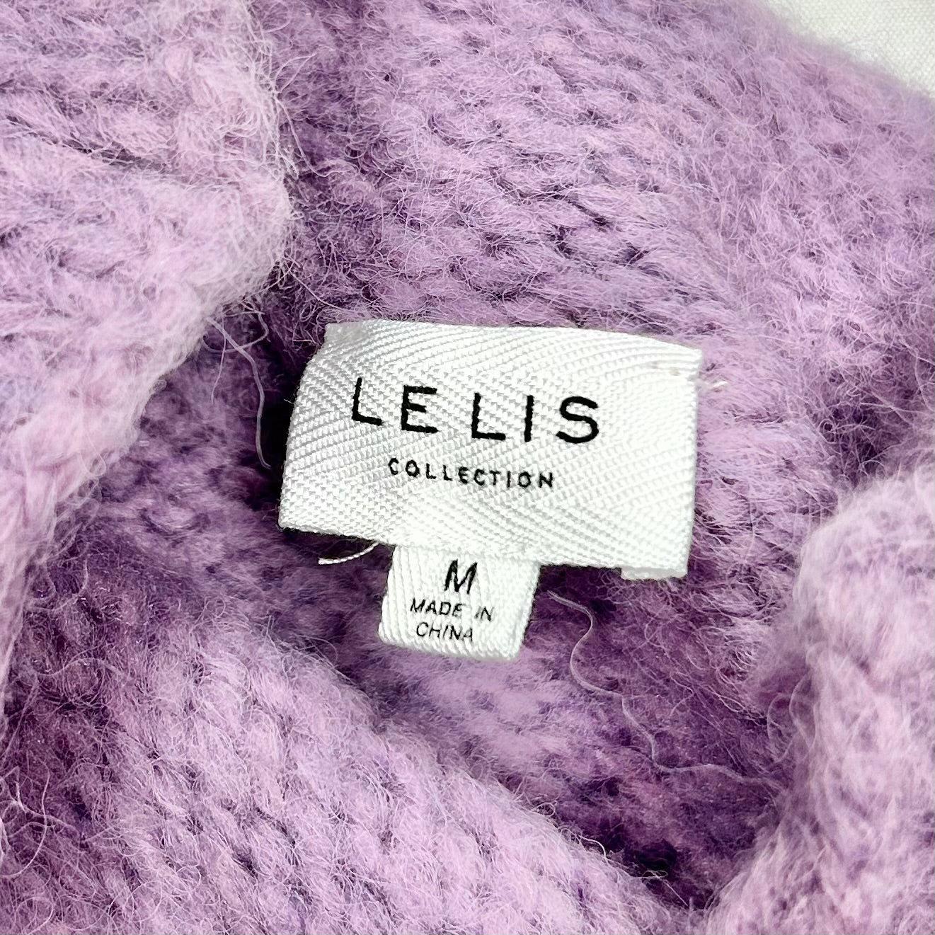 Vest Sweater By Le Lis In Purple, Size: M