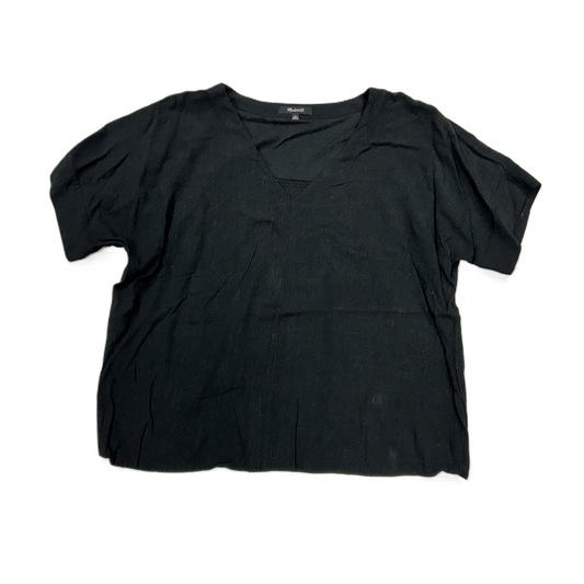 Top Short Sleeve By Madewell In Black, Size: Xl