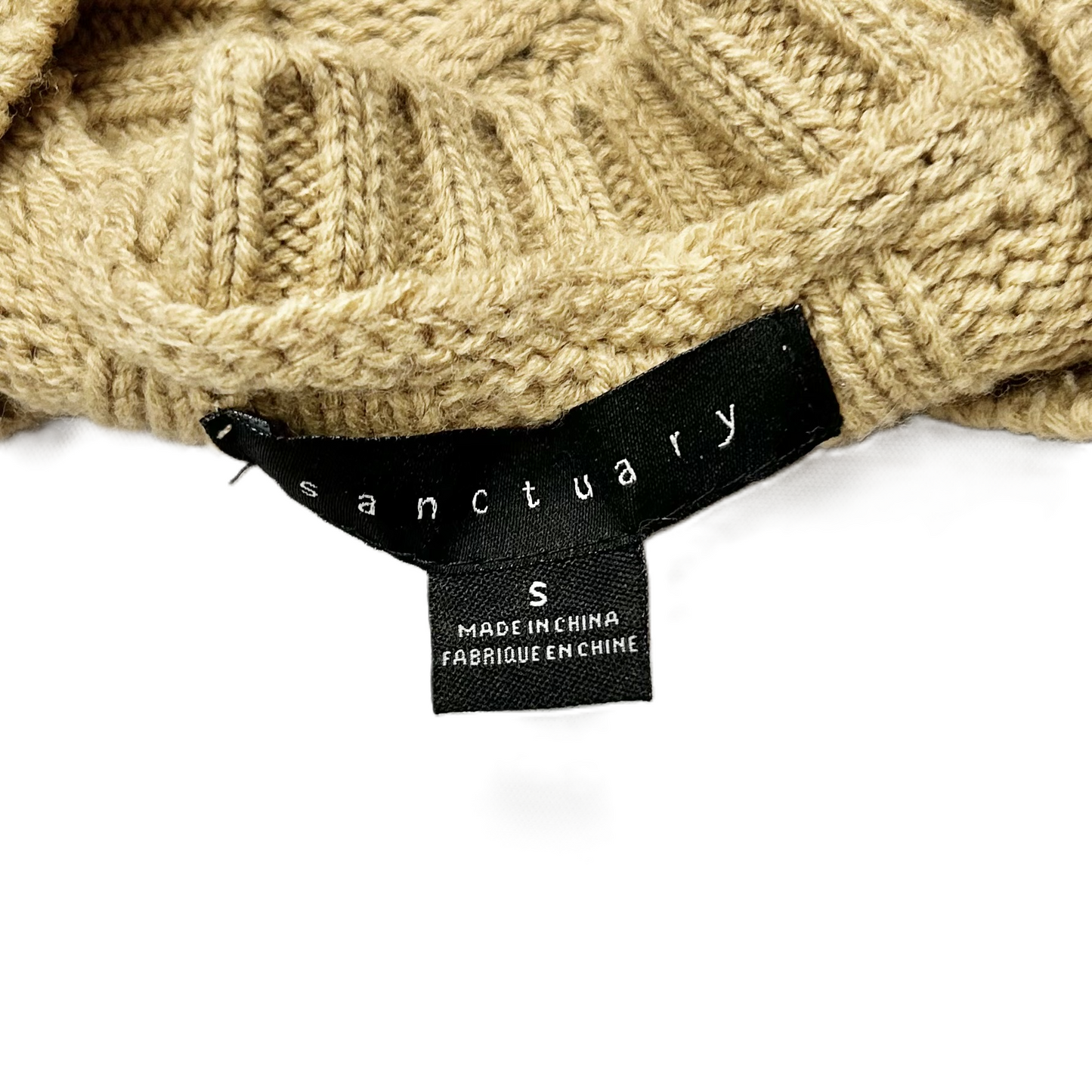 Sweater By Sanctuary In Tan, Size: S