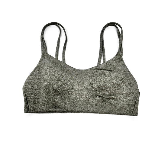 Athletic Bra By Lululemon In Grey, Size: S