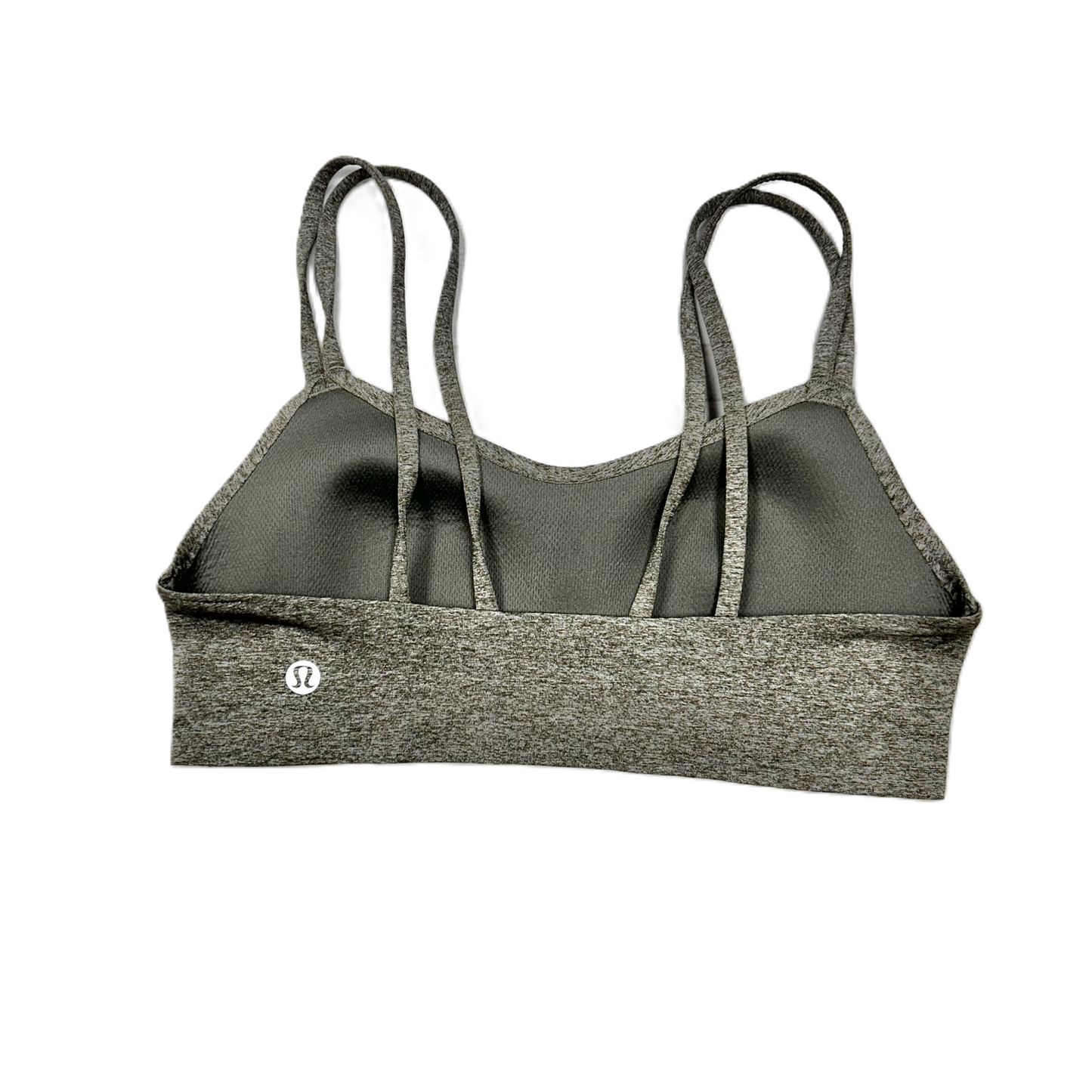 Athletic Bra By Lululemon In Grey, Size: S