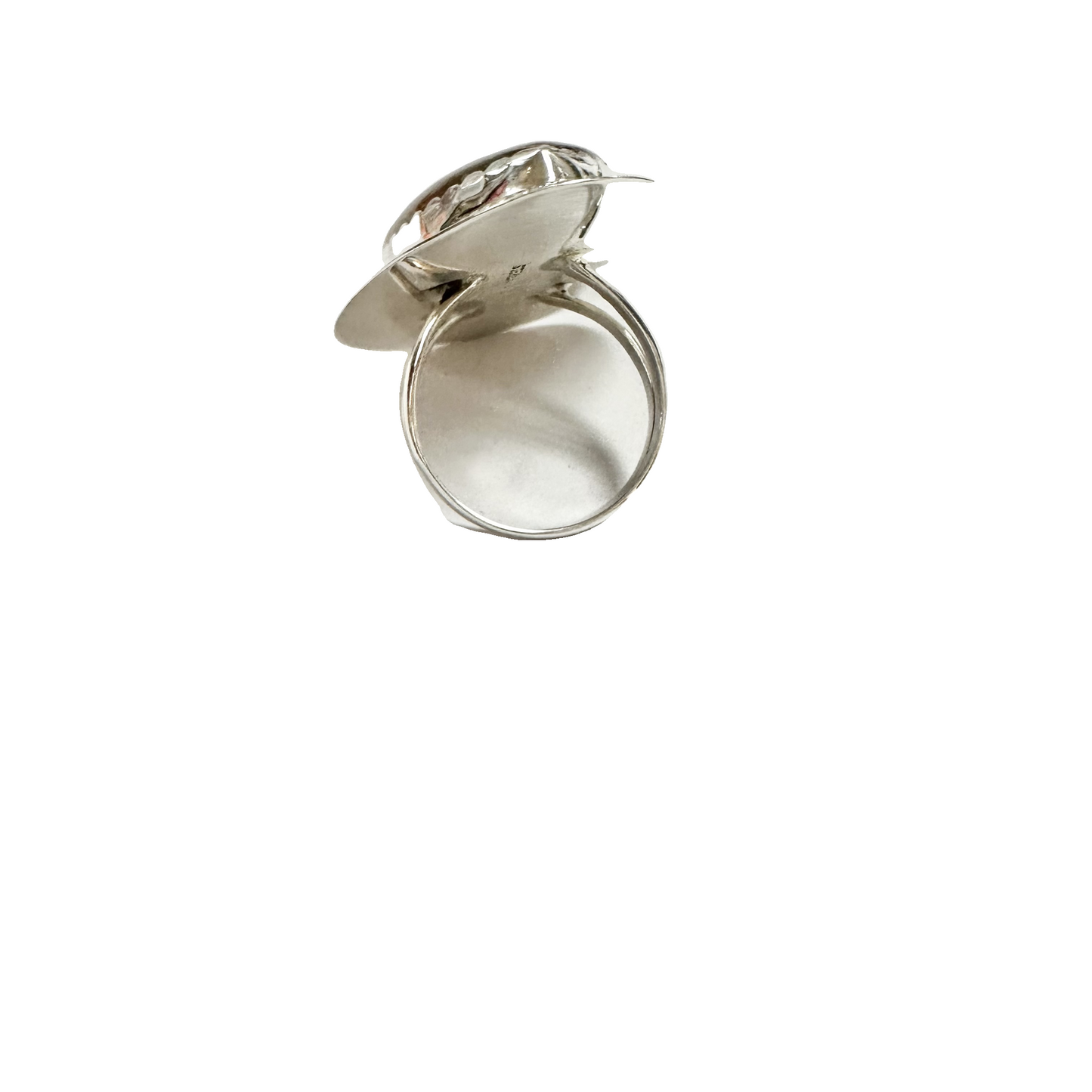 Ring Sterling Silver , Size: 9