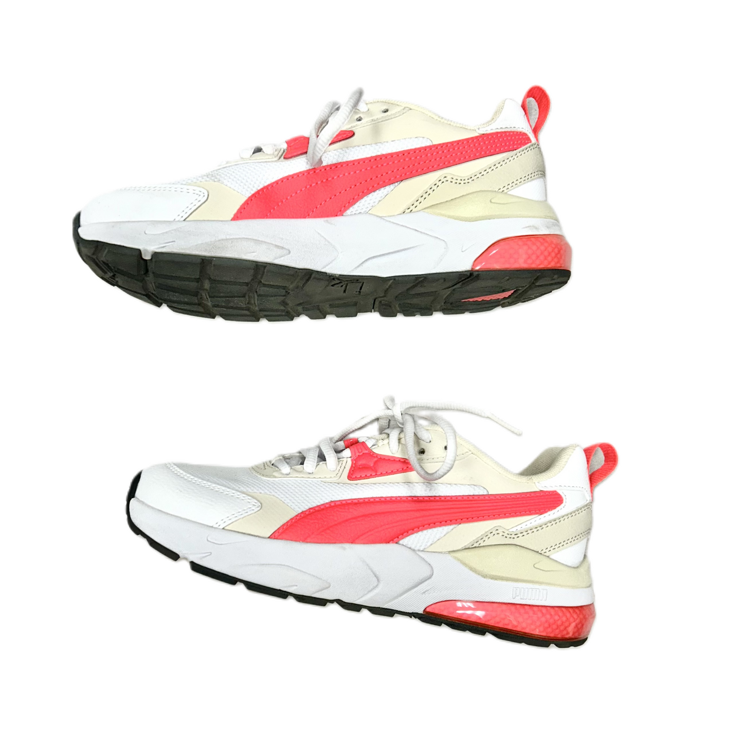 Shoes Sneakers By Puma In Pink & White, Size: 6