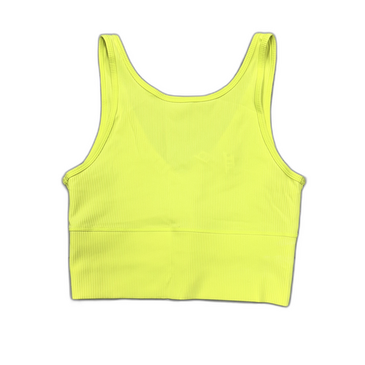 Athletic Tank Top By Lululemon In Yellow, Size: M