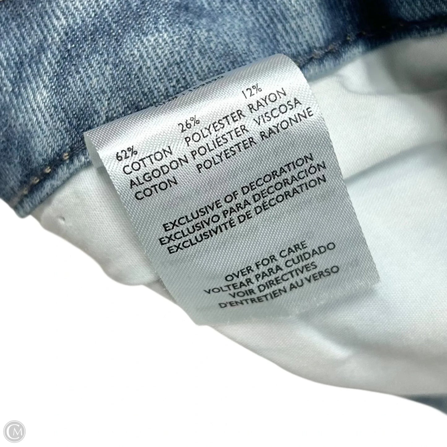 Jeans Designer By Rebecca Minkoff In Blue & Silver, Size: 10