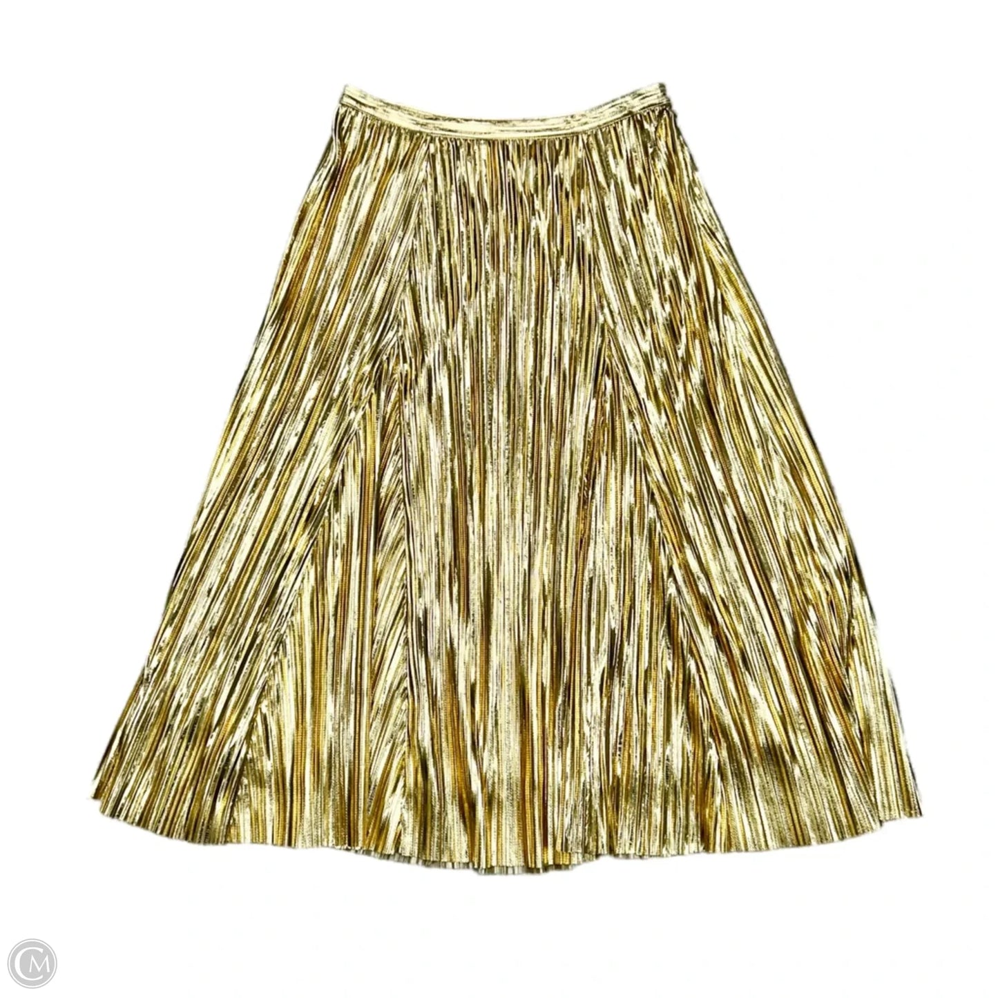 Skirt Midi By Maeve In Gold, Size: 4