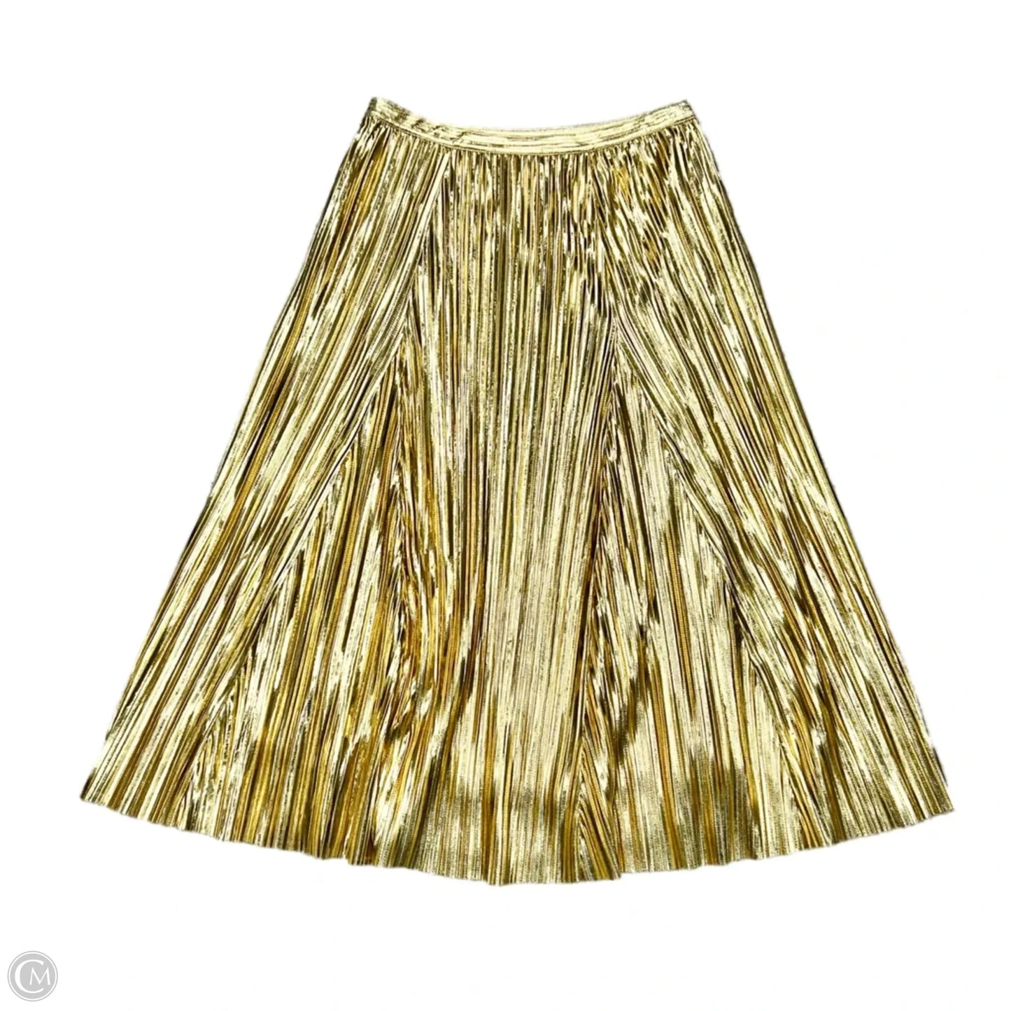 Skirt Midi By Maeve In Gold, Size: 4