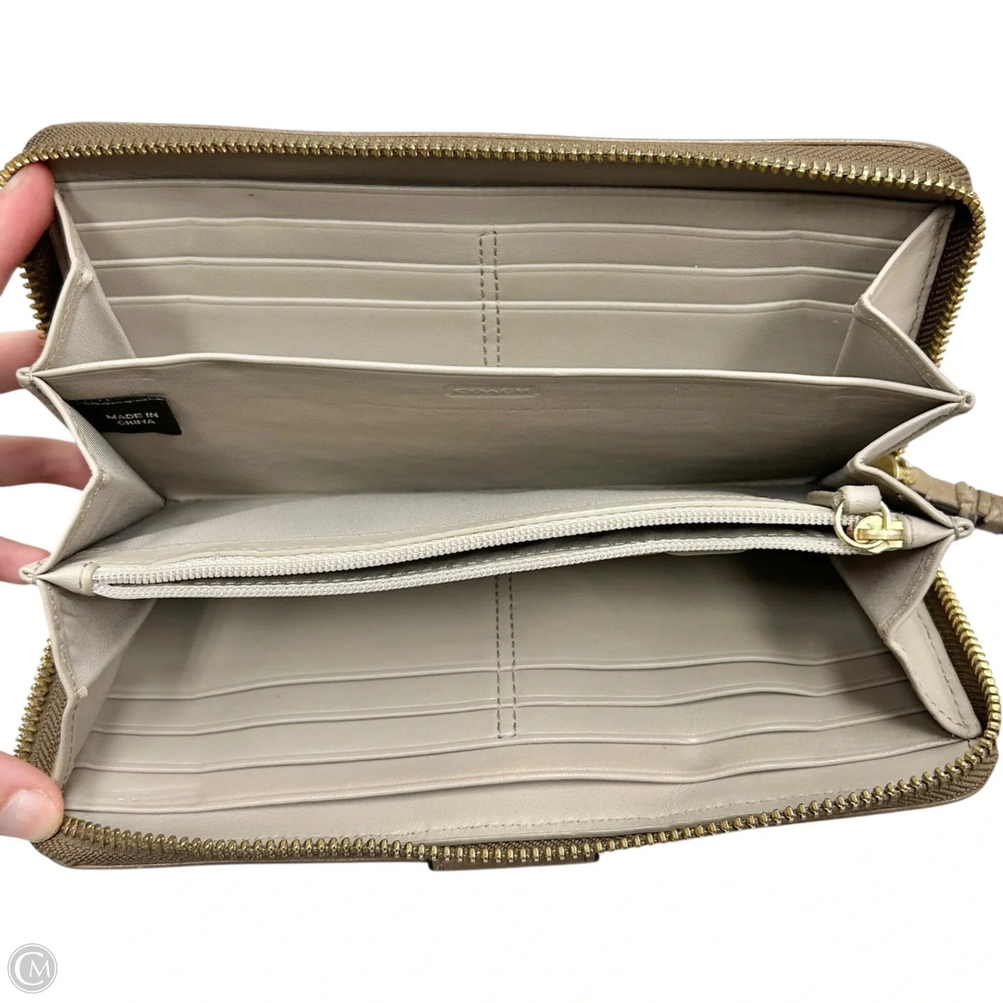 Wallet Designer By Coach, Size: Large