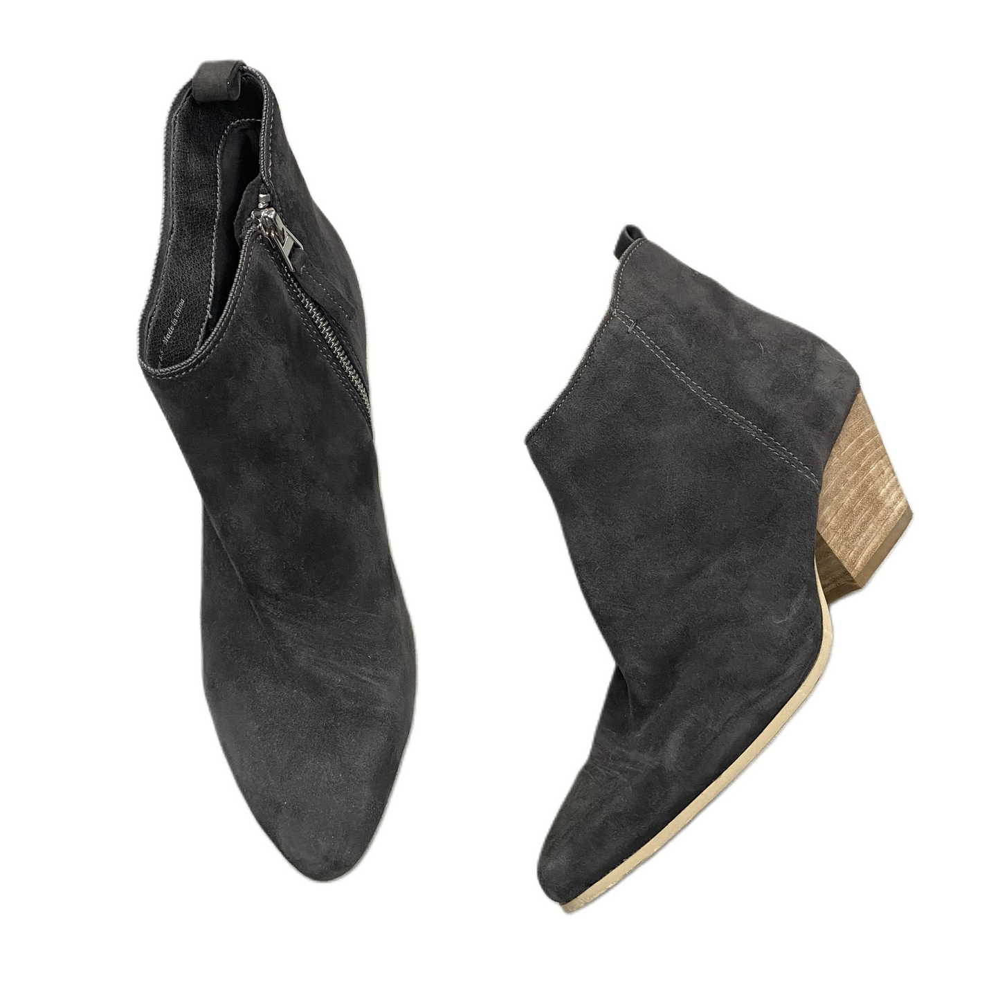 Boots Ankle Heels By Dolce Vita In Grey, Size: 8.5