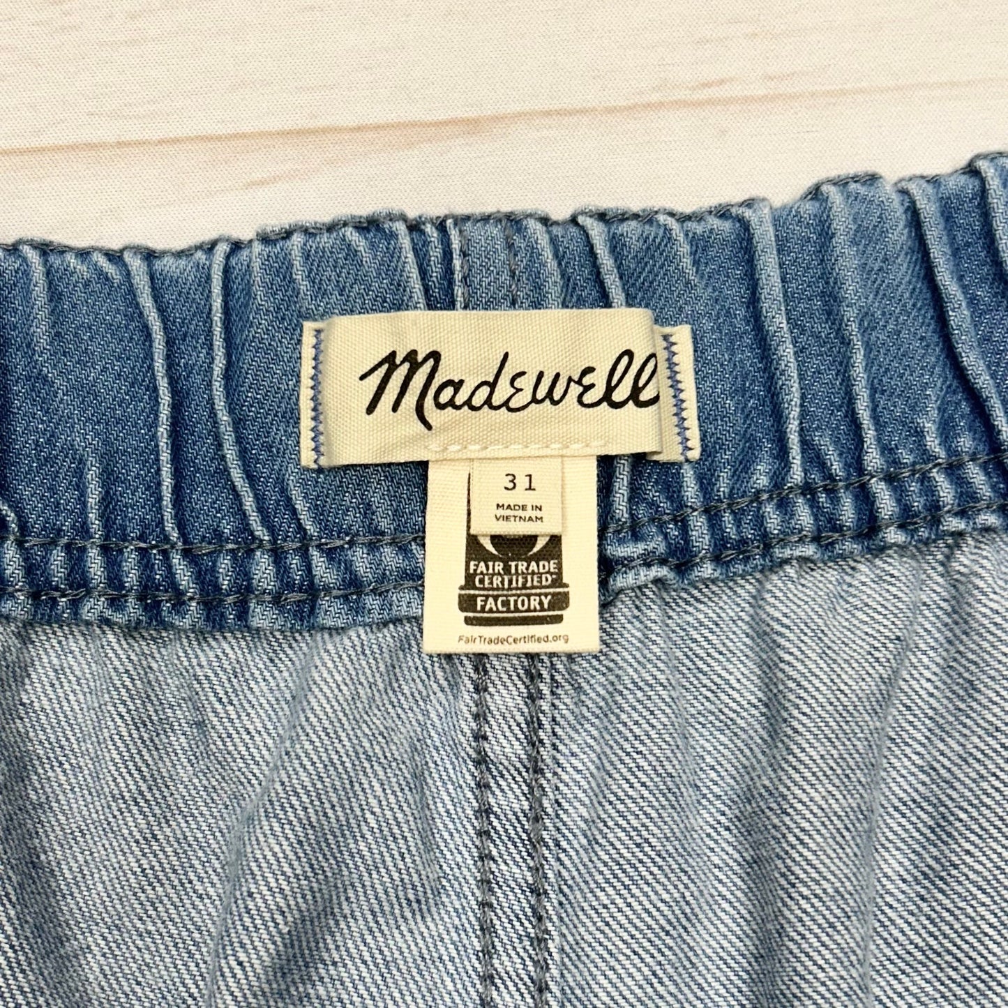 Blue Denim Shorts By Madewell, Size: 12