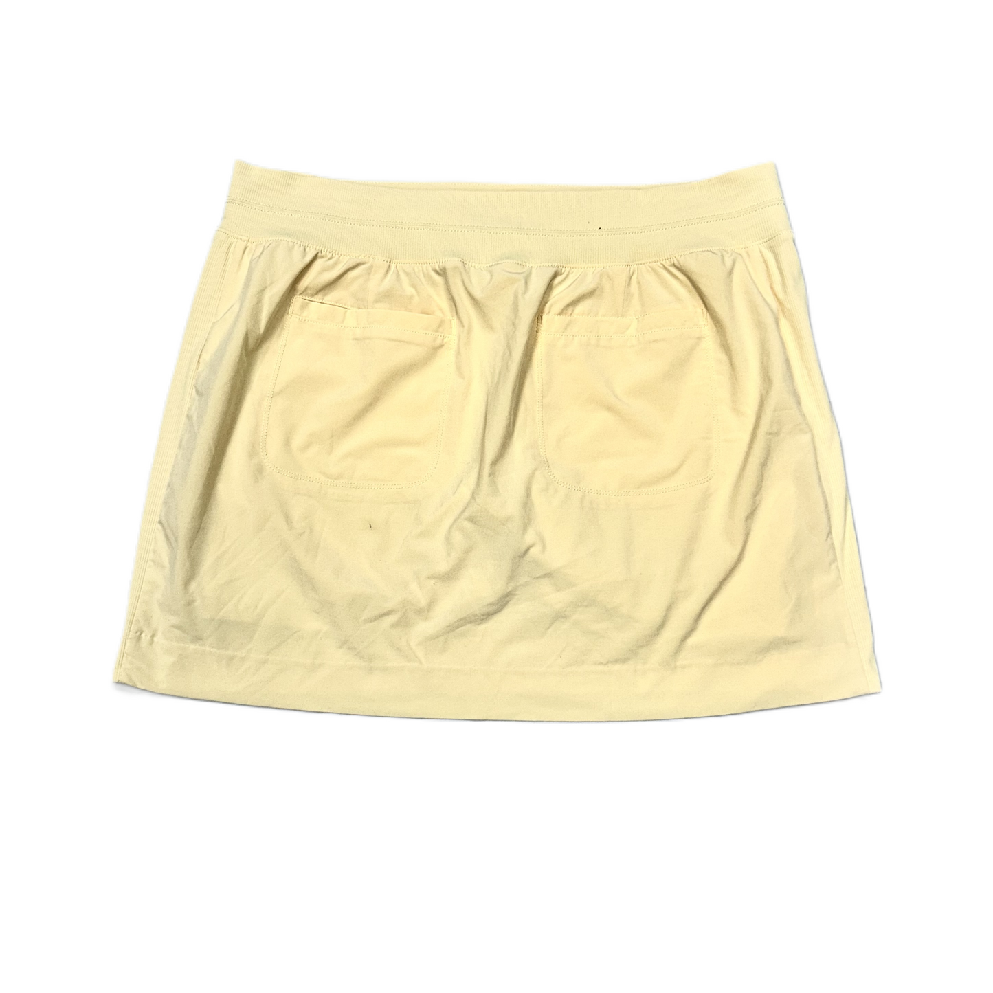 Yellow Athletic Skirt By Athleta, Size: Xl