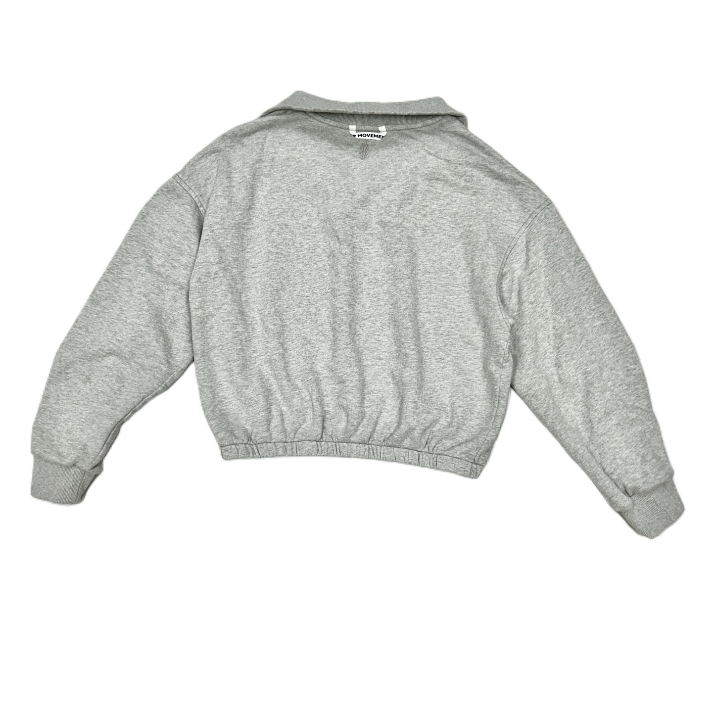 Grey Athletic Sweatshirt Collar By Free People, Size: M