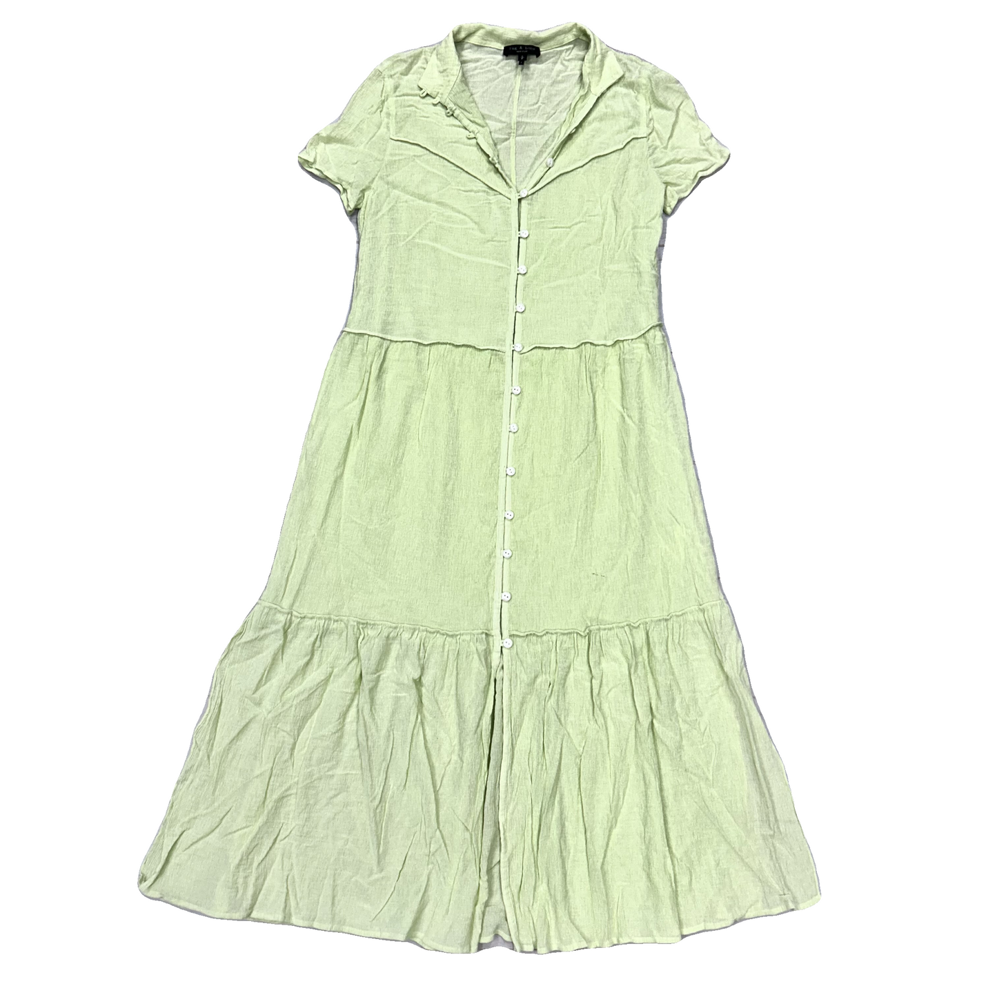 Dress Casual Midi By Rag And Bone In Green, Size: S