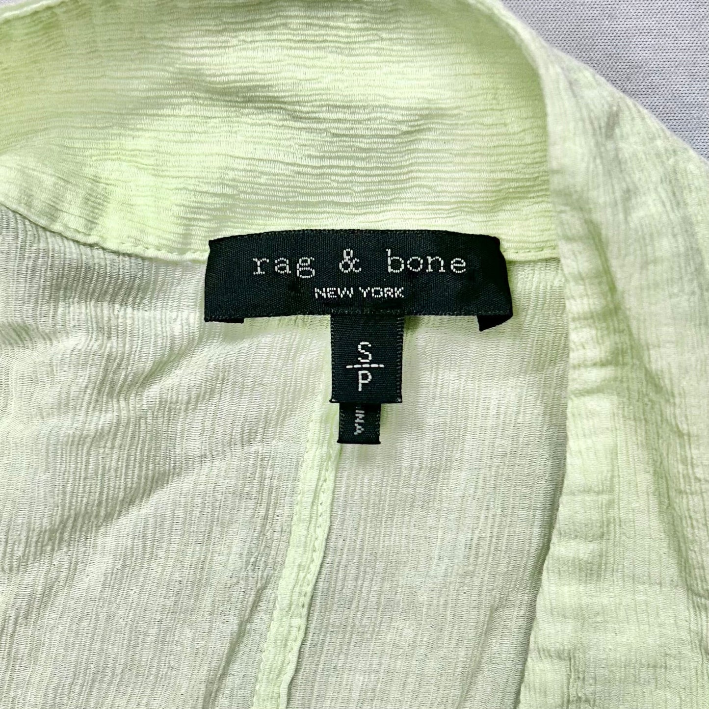 Dress Casual Midi By Rag And Bone In Green, Size: S