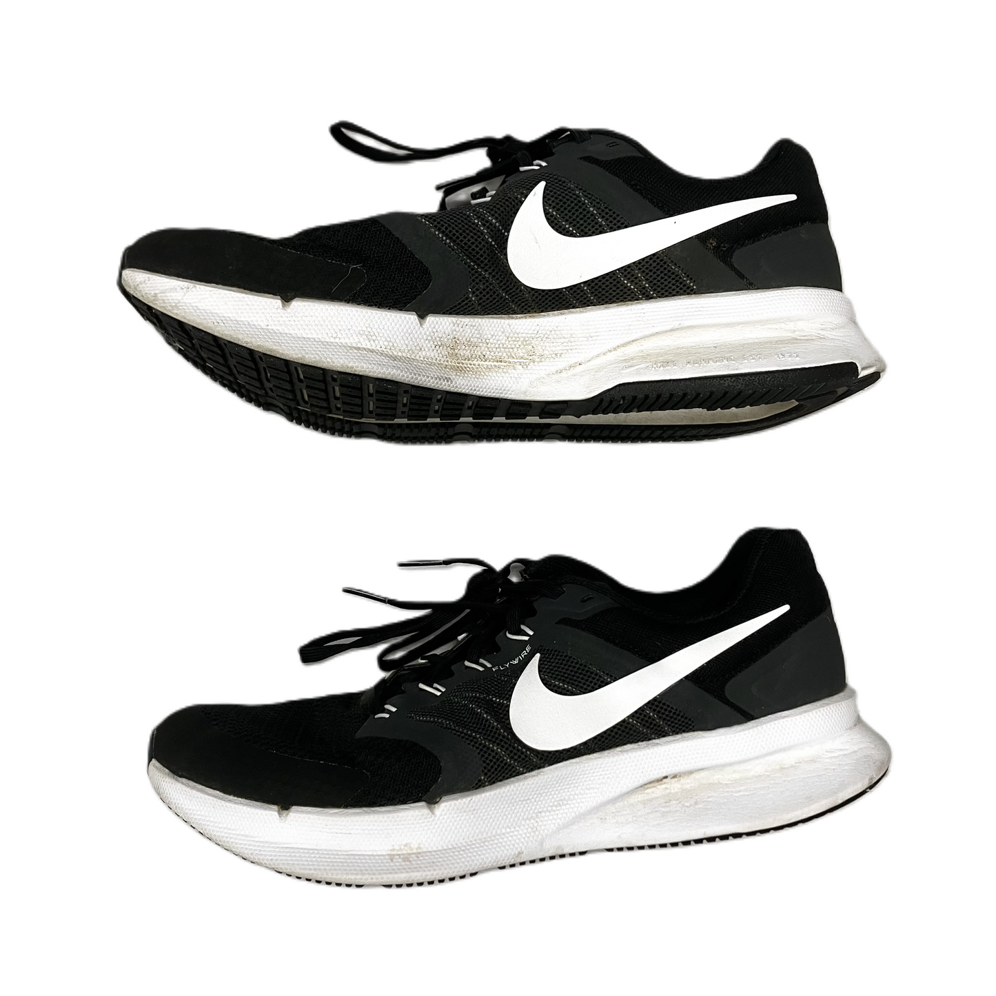 Shoes Athletic By Nike In Black & White, Size: 10.5