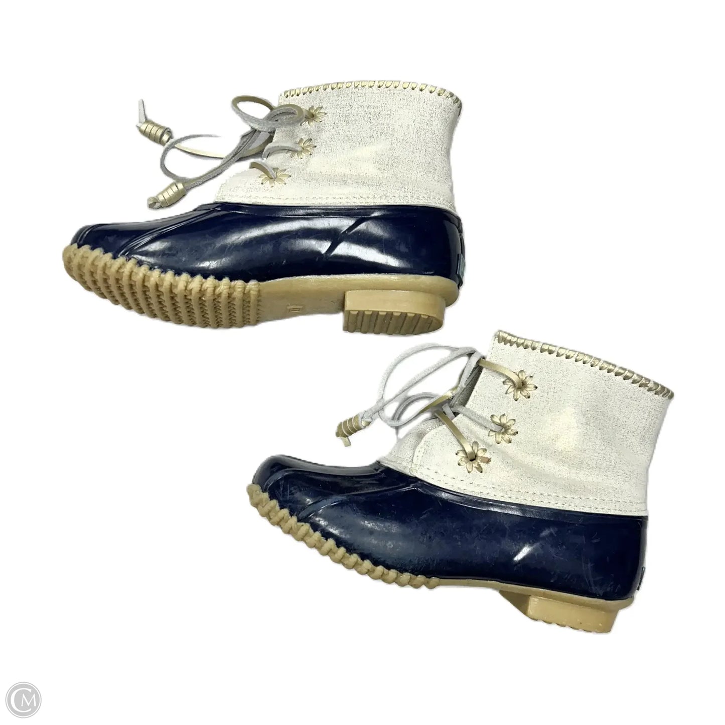 Boots Rain By Jack Rogers In Navy, Size: 7