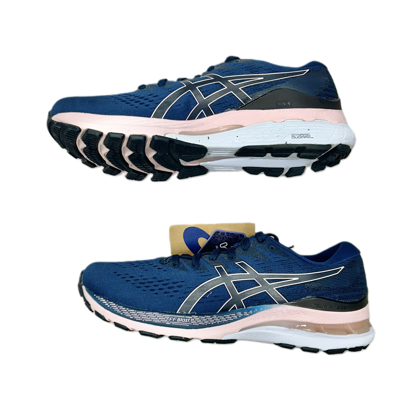 Shoes Athletic By Asics In Blue & Pink, Size: 9.5