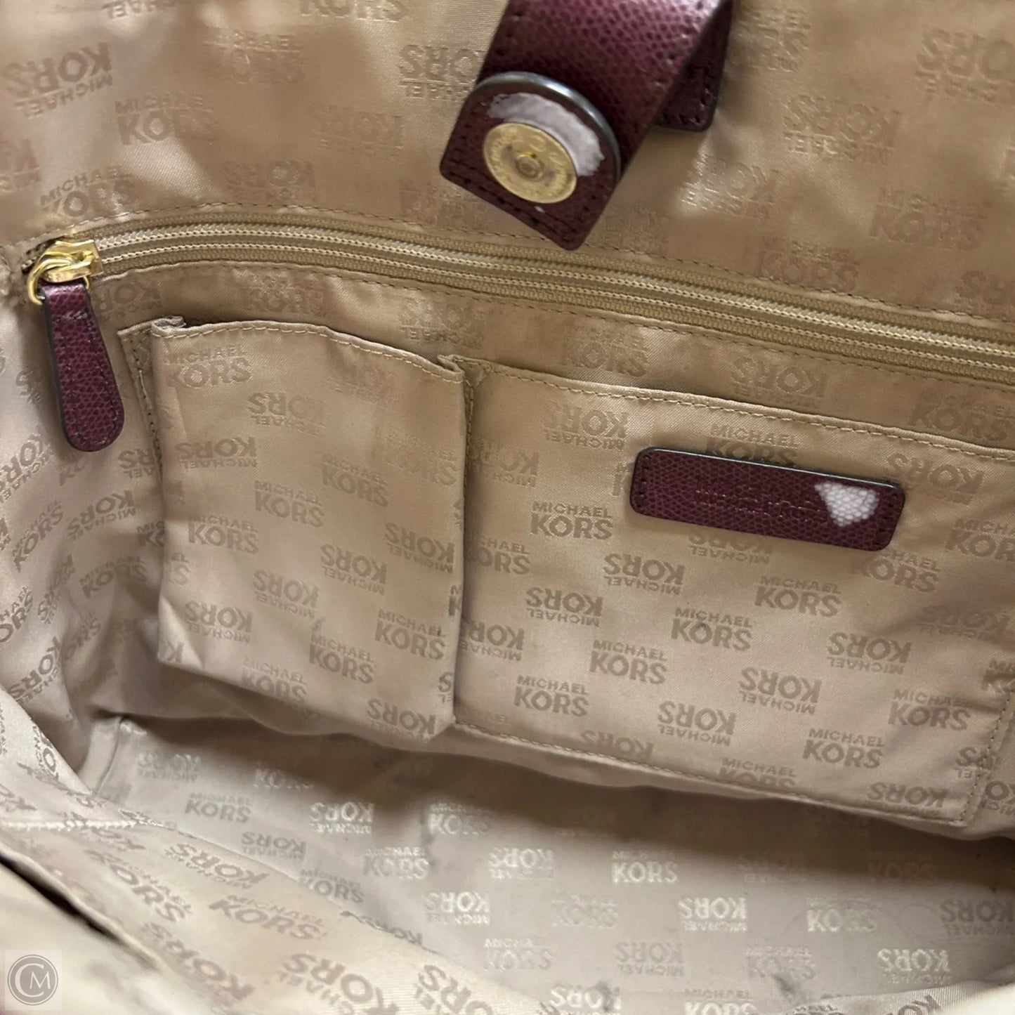 Handbag Designer By Michael Kors, Size: Medium