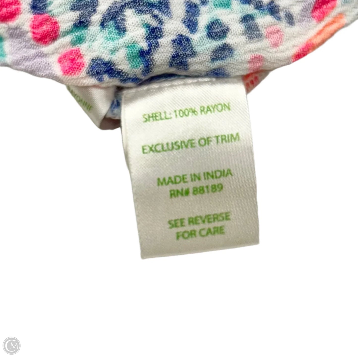 Dress Designer By Lilly Pulitzer In Blue & Orange, Size: Xs