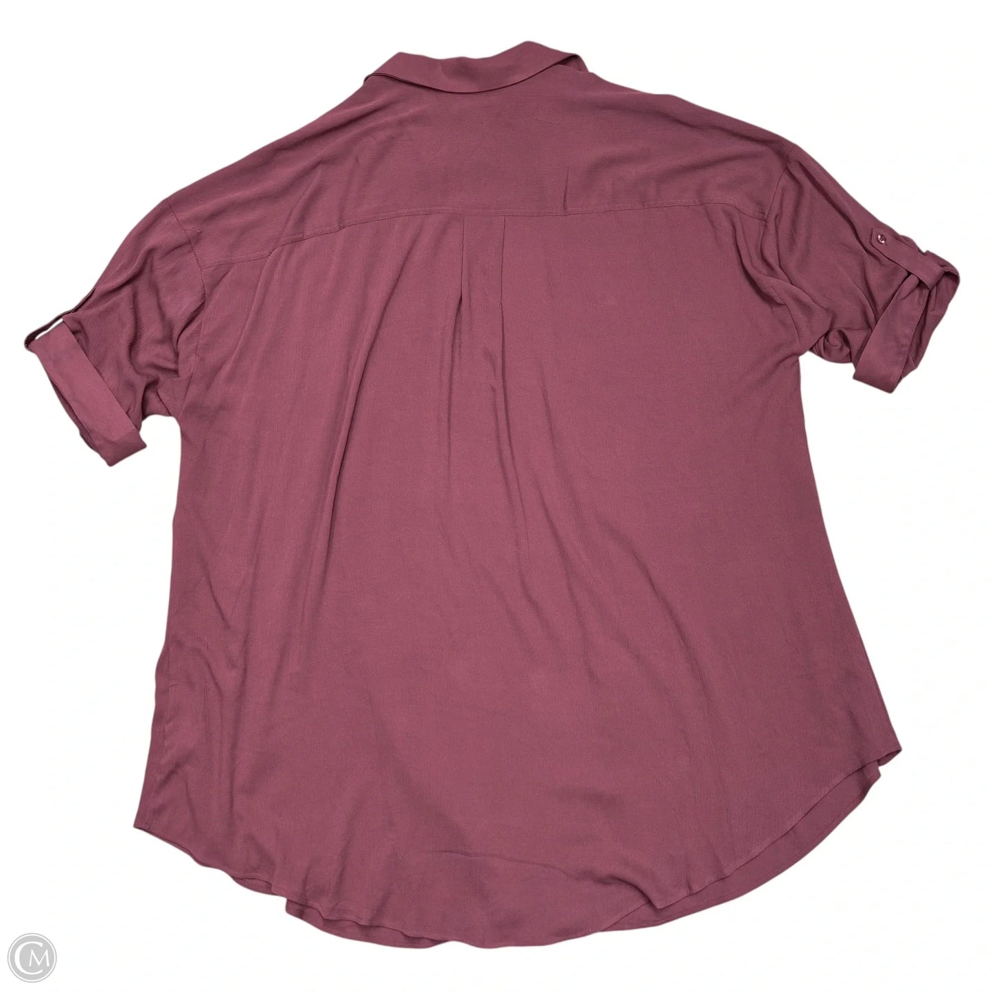 Jacket Shirt By Torrid In Mauve, Size: 4x