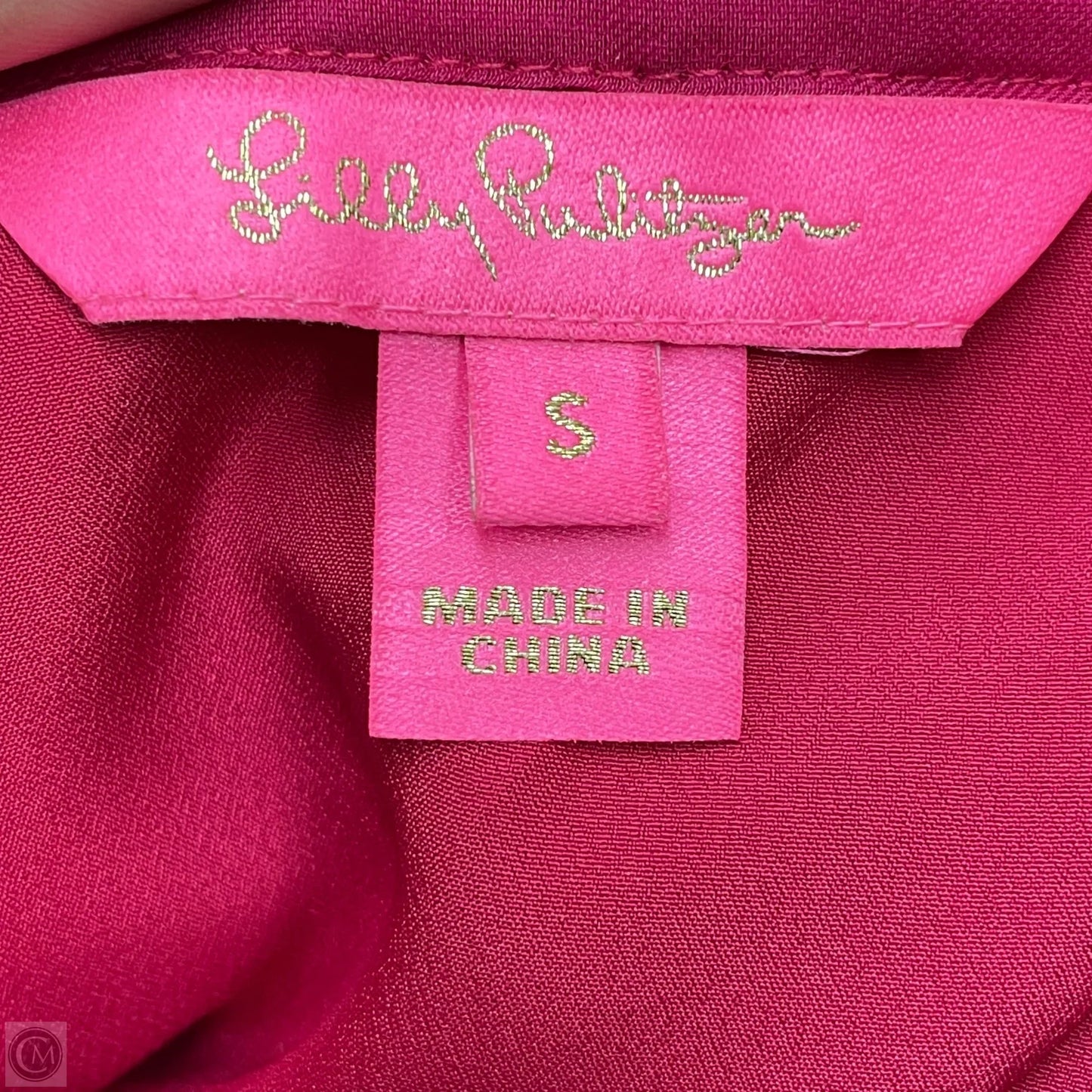 Top Sleeveless Designer By Lilly Pulitzer In Pink, Size: S