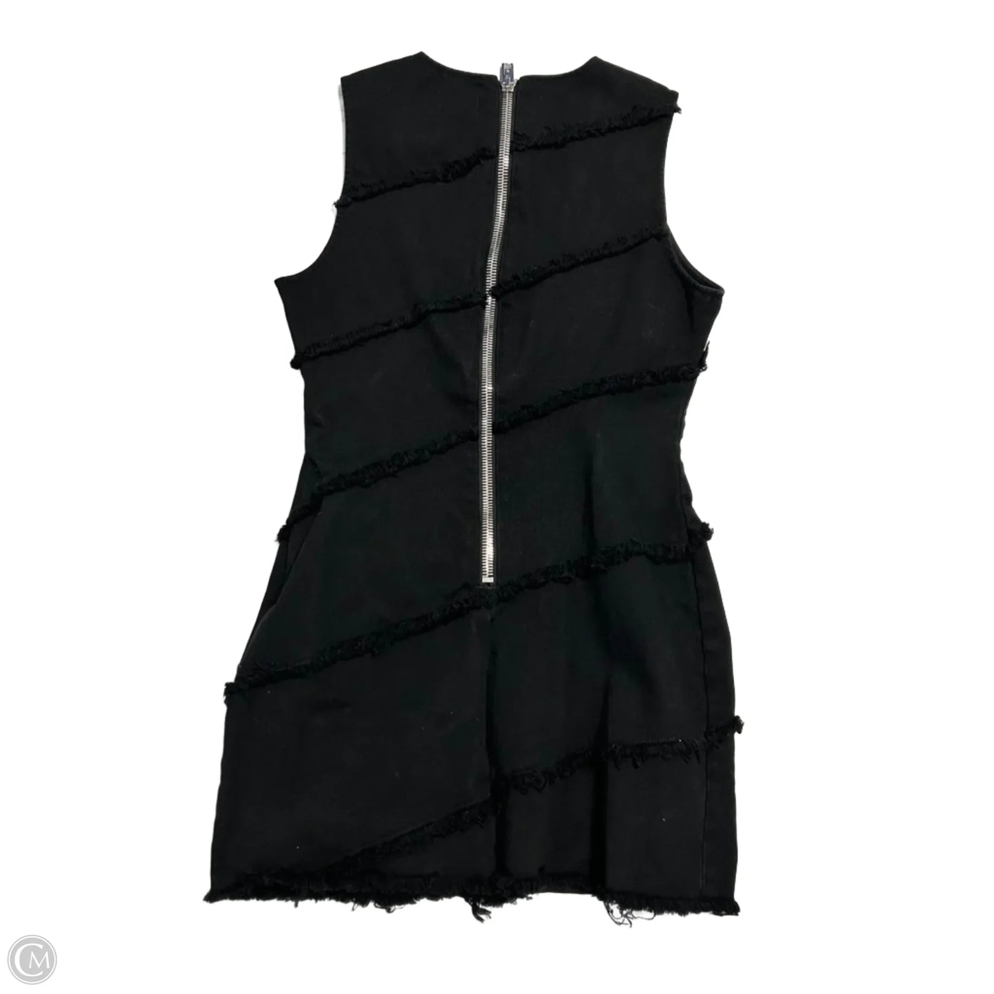 Dress Luxury Designer By Alexander Wang In Black Denim, Size: M