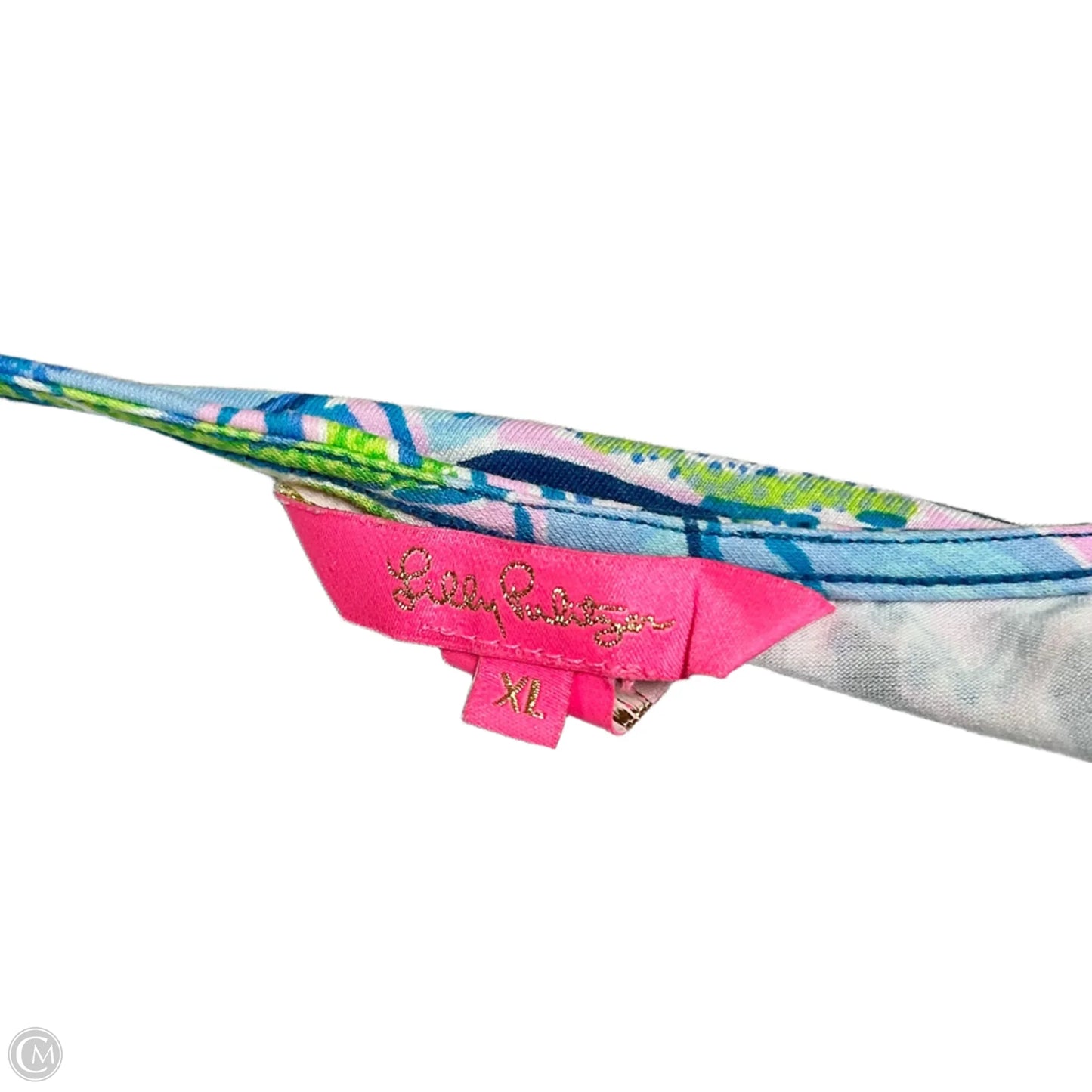 Jumpsuit Designer By Lilly Pulitzer In Blue & White, Size: Xl