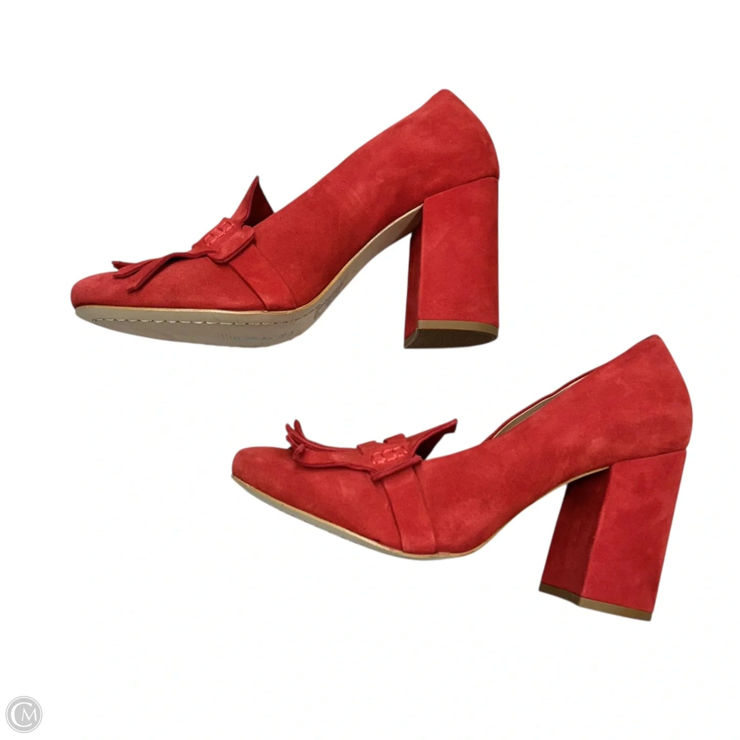 Shoes Heels Block By Boden In Red, Size: 10