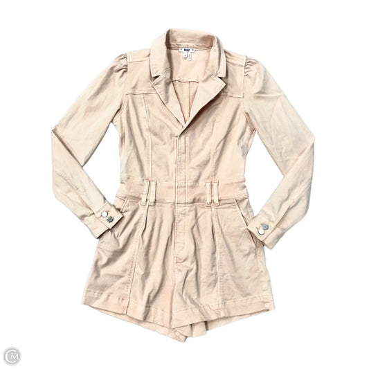 Romper By Paige In Pink Denim, Size: S