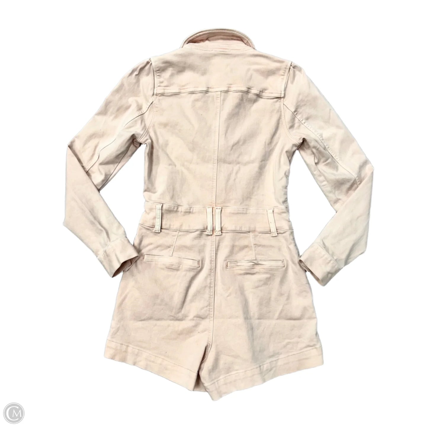 Romper By Paige In Pink Denim, Size: S