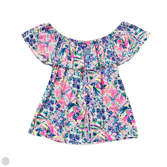 Top Sleeveless Designer By Lilly Pulitzer In Multi-colored, Size: M
